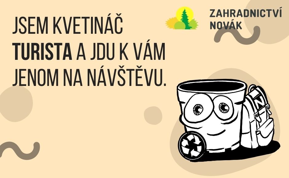 Zálohované květináče.
