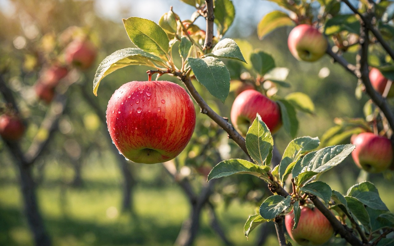 Sezóna prostokořenných ovocných stromů.